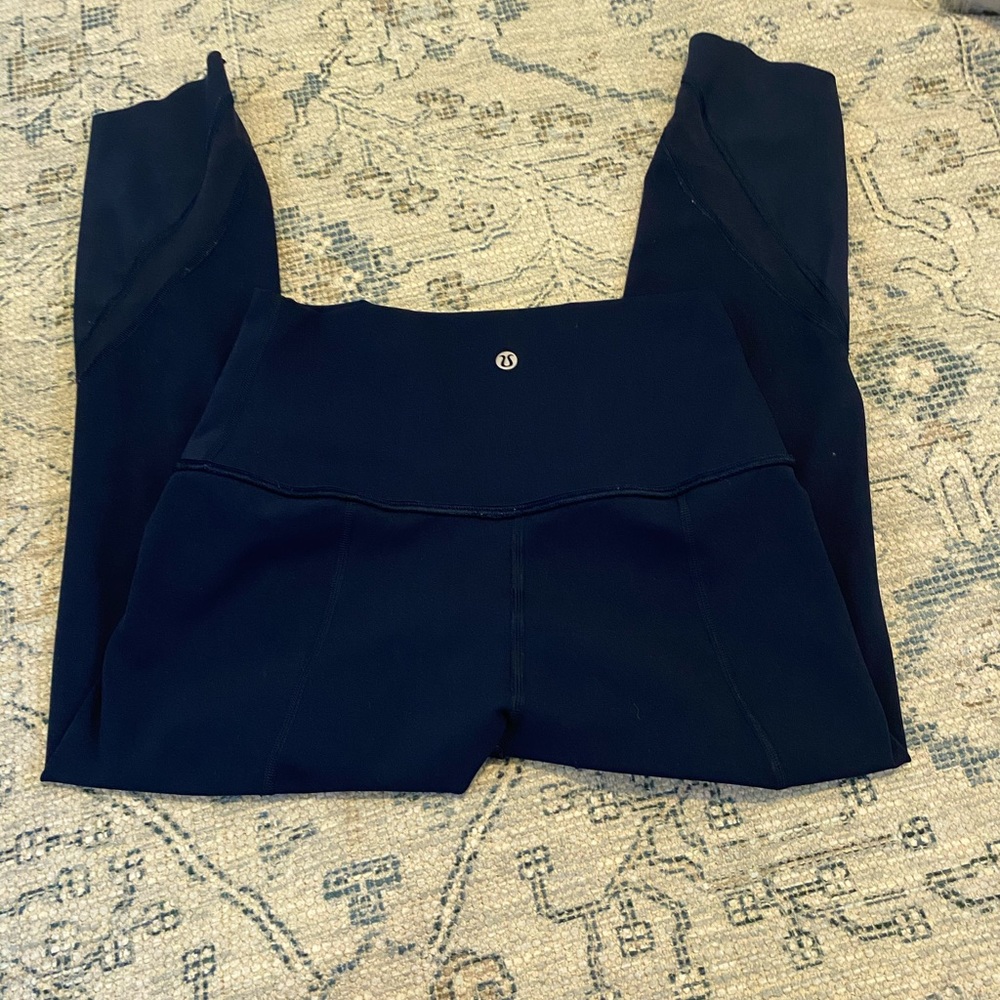 Navy blue lulu lemon leggings